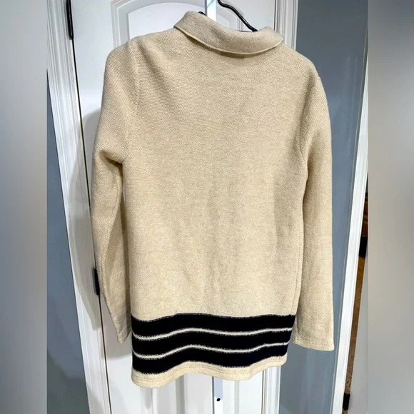 Lauren Ralph Lauren Wool-Blend Preppy Cardigan (no size). - Picture 2 of 4